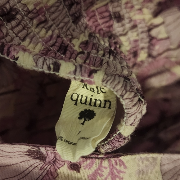 Kate Quinn Mama Dress Orchid Poppies Large - Picture 3 of 3